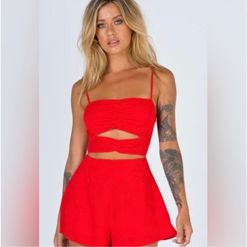 Princess Polly cut out romper